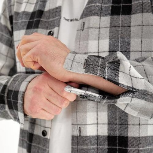 Рубашка WideRange (46-56) 714 grey (деми) WideRange 714 grey