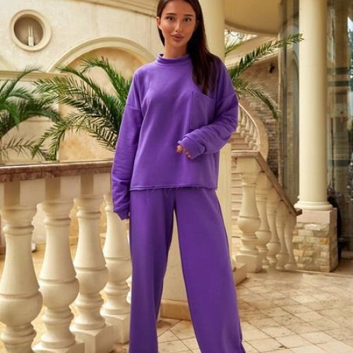 Костюм спорт WideRange (44-58) 858-1 purple (деми) WideRange 858-1 purple