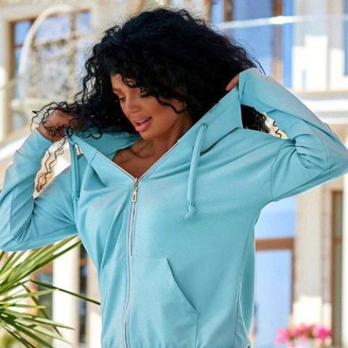 Кофта спорт WideRange (44-58) 880 l.blue (деми) WideRange 880 l.blue