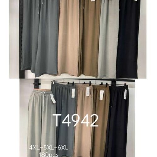 Штаны Sport style (4XL-6XL) T4942 mix (лето) Sport style T4942 mix
