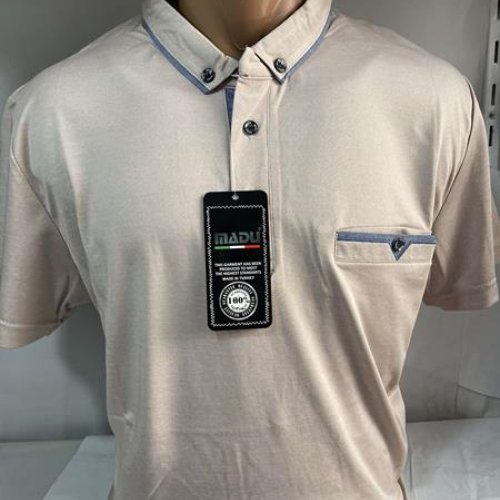 Футболка Sabihina (L-3XL) SB606 beige (лето) Sabihina SB606 beige
