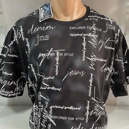 Футболка Sabihina (3XL-6XL) SB624 black (лето) Sabihina SB624 black