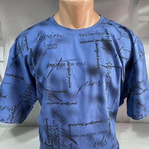 Футболка Sabihina (3XL-6XL) SB626 blue (лето) Sabihina SB626 blue