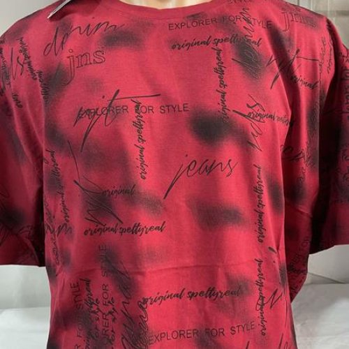 Футболка Sabihina (3XL-6XL) SB629 red (лето) Sabihina SB629 red