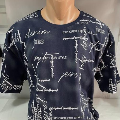 Футболка Sabihina (M-2XL) SB633 navy (лето) Sabihina SB633 navy