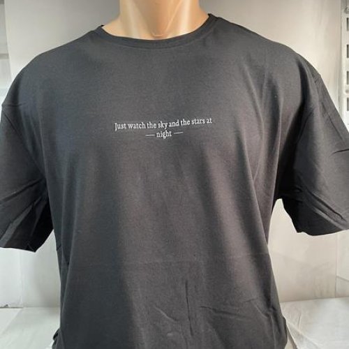 Футболка Sabihina (2XL-6XL) SB648 black (лето) Sabihina SB648 black