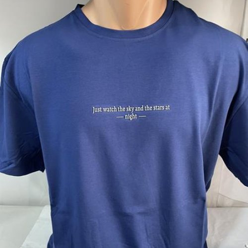 Футболка Sabihina (2XL-6XL) SB649 blue (лето) Sabihina SB649 blue