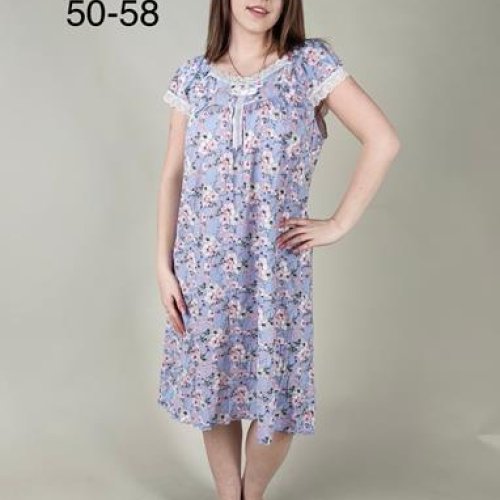 Ночнушка Fili Wear (50-58) 2618 l.blue (лето) Fili Wear 2618 l.blue