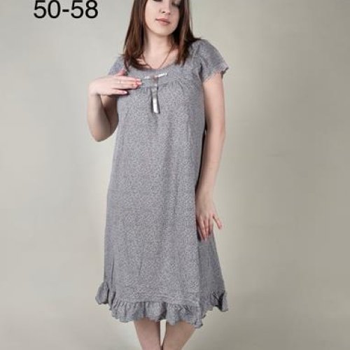 Ночнушка Fili Wear (50-58) 300001 grey (лето) Fili Wear 300001 grey