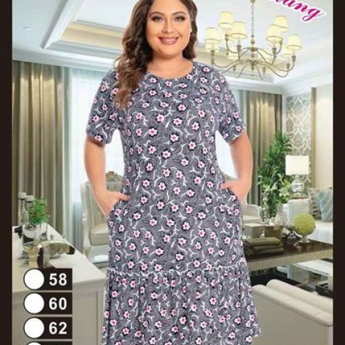 Платье Fili Wear (58-66) 534-4 grey (лето) Fili Wear 534-4 grey