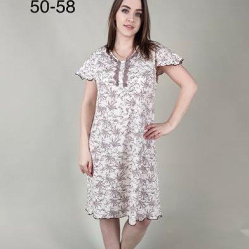 Ночнушка Fili Wear (50-58) 6023 beige (лето) Fili Wear 6023 beige