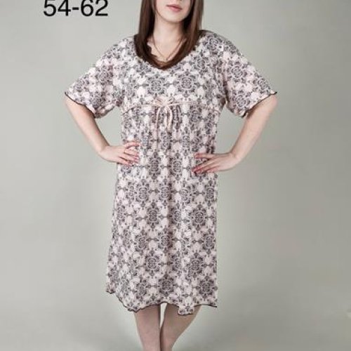 Ночнушка Fili Wear (54-62) 624 beige (лето) Fili Wear 624 beige