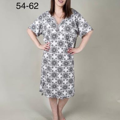 Ночнушка Fili Wear (54-62) 625-3 grey (лето) Fili Wear 625-3 grey