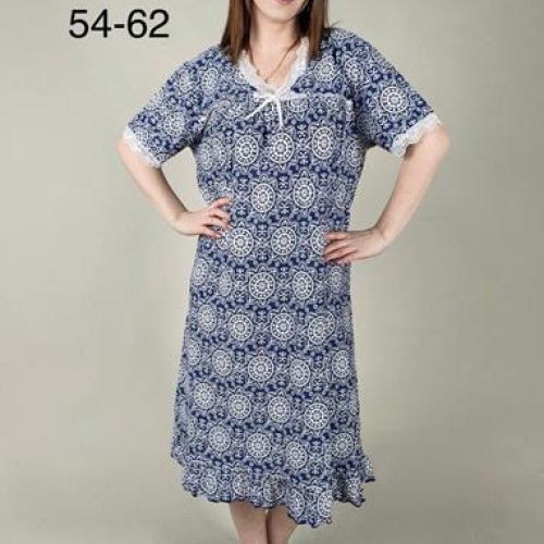 Ночнушка Fili Wear (54-62) 632 navy (лето) Fili Wear 632 navy