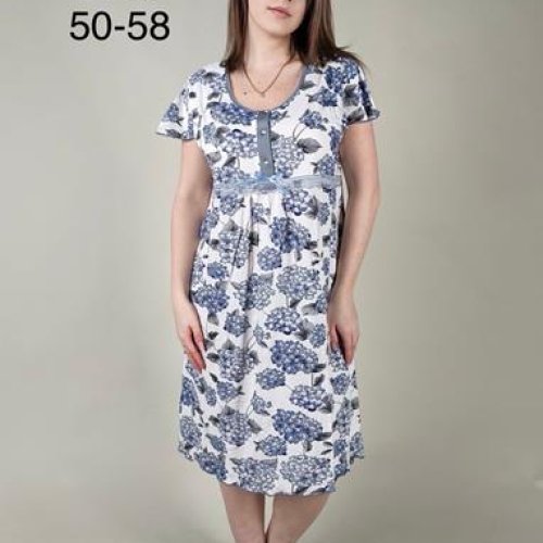 Ночнушка Fili Wear (50-58) 684 blue (лето) Fili Wear 684 blue