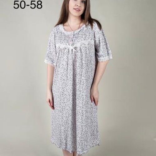 Ночнушка Fili Wear (50-58) 8033 grey (лето) Fili Wear 8033 grey
