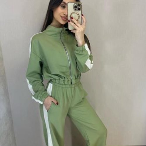 Костюм спорт Valentina (42-50) 066 mint (деми) Valentina 066 mint