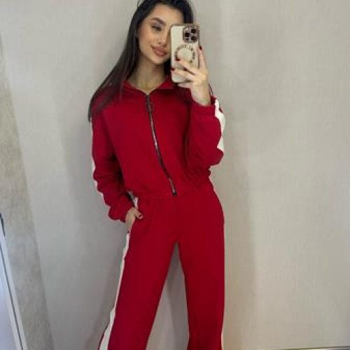 Костюм спорт Valentina (42-50) 066 wine (деми) Valentina 066 wine