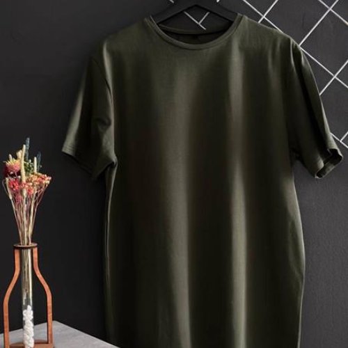 Футболка Madoka (M-3XL) 739 khaki (лето) Madoka 739 khaki