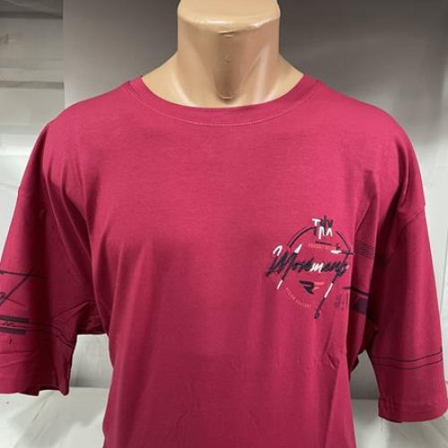 Футболка Sabihina (6XL-9XL) SB657 wine (лето) Sabihina SB657 wine