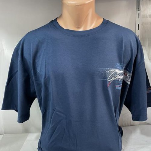 Футболка Sabihina (6XL-9XL) SB659 navy (лето) Sabihina SB659 navy