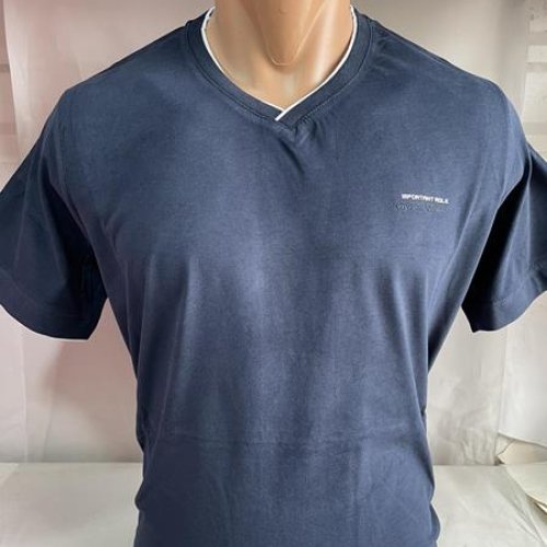 Футболка Sabihina (L-3XL) SB672 navy (лето) Sabihina SB672 navy