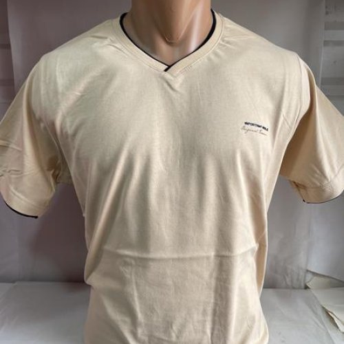 Футболка Sabihina (4XL-7XL) SB677 beige (лето) Sabihina SB677 beige