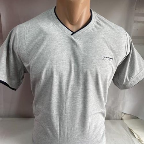 Футболка Sabihina (4XL-7XL) SB681 l.grey (лето) Sabihina SB681 l.grey