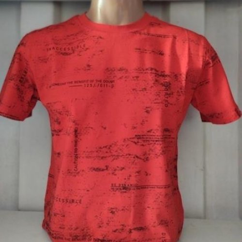 Футболка Panda (S-2XL) 1684 red (лето) Panda 1684 red