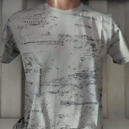 Футболка Panda (S-2XL) 1685 grey (лето) Panda 1685 grey