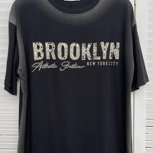 Футболка Karon (S-L) 7207 black (лето) Karon 7207 black