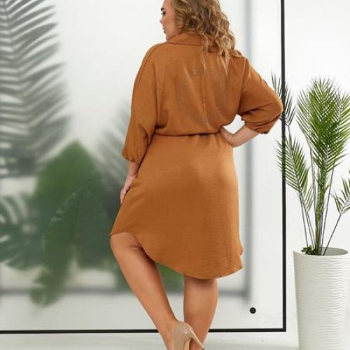 Платье BAT (50-60) 705 camel (деми) BAT 705 camel
