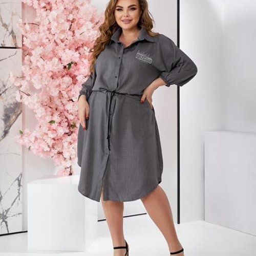 Платье BAT (50-60) 705 d.grey (деми) BAT 705 d.grey