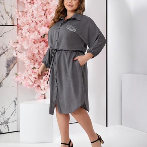 Платье BAT (50-60) 705 d.grey (деми) BAT 705 d.grey