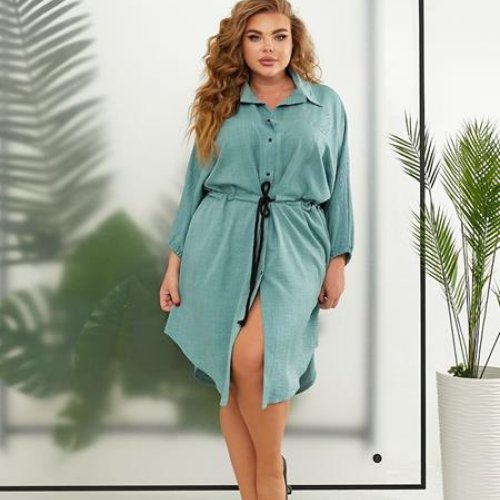 Платье BAT (50-60) 705 l.blue (деми) BAT 705 l.blue