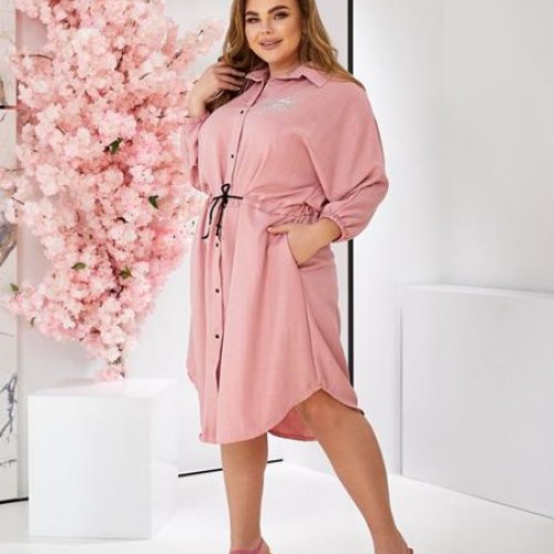 Платье BAT (50-60) 705 pink (деми) BAT 705 pink
