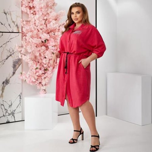 Платье BAT (50-60) 705 red (деми) BAT 705 red