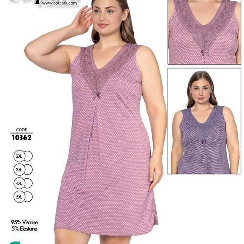 Ночнушка Romeo life (52-58) 10362 blue (лето) Romeo life 10362 blue