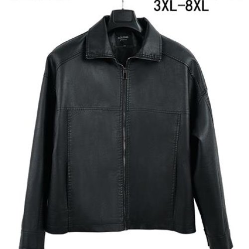 Куртка Yafeier (3XL-8XL) W6825 black (деми) Yafeier W6825 black