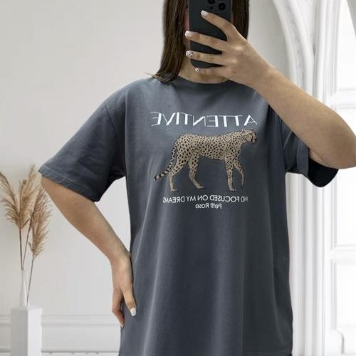 Футболка G.L.S.A (44-54) 25059 grey (лето) G.L.S.A 25059 grey