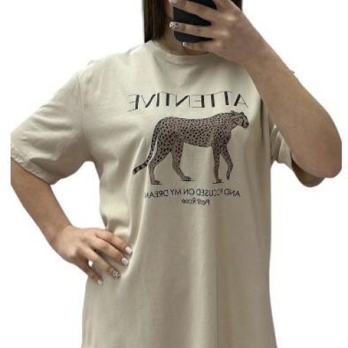 Футболка G.L.S.A (44-54) 25059 beige (лето) G.L.S.A 25059 beige