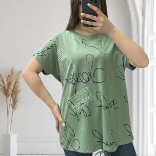 Футболка Novetly Store (52-58) 25309 mint (лето) Novetly Store 25309 mint