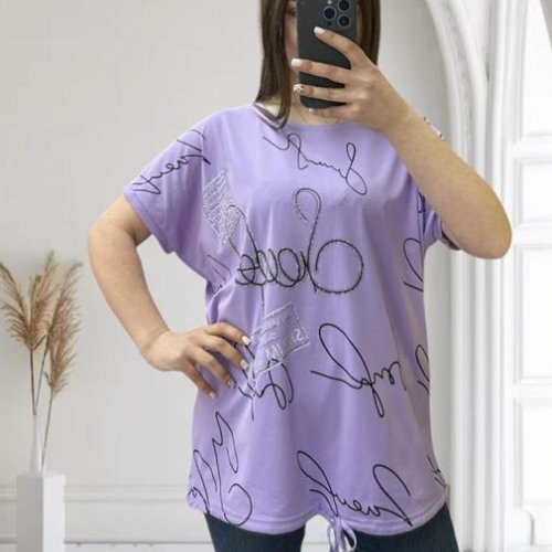 Футболка Novetly Store (52-58) 25309 lilac (лето) Novetly Store 25309 lilac