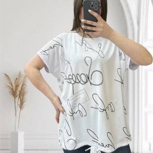 Футболка Novetly Store (52-58) 25309 white (лето) Novetly Store 25309 white