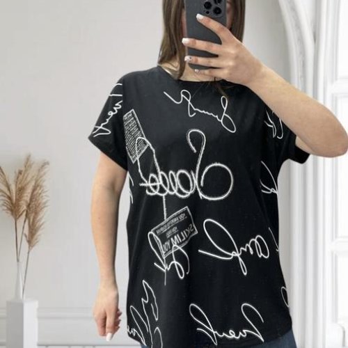 Футболка Novetly Store (52-58) 25309 black (лето) Novetly Store 25309 black