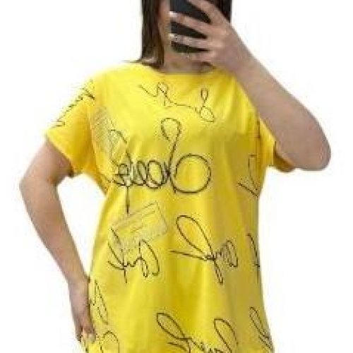 Футболка Novetly Store (52-58) 25309 yellow (лето) Novetly Store 25309 yellow
