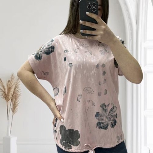 Футболка Novetly Store (48-56) 25064 powder (лето) Novetly Store 25064 powder