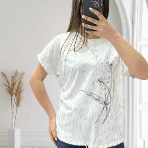 Футболка Novetly Store (48-56) 25066 white (лето) Novetly Store 25066 white