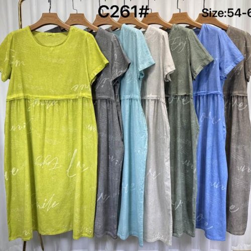Платье Kaffir Lily (54-60) C261 l.green (лето) Kaffir Lily C261 l.green