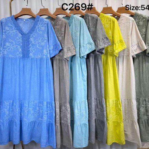 Платье Kaffir Lily (54-60) C269 grey (лето) Kaffir Lily C269 grey
